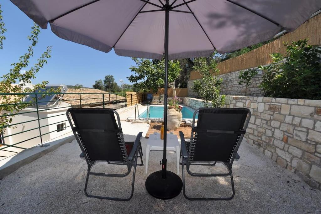 Villa Paxos Adamantia With Private Pool Gaios Exterior photo